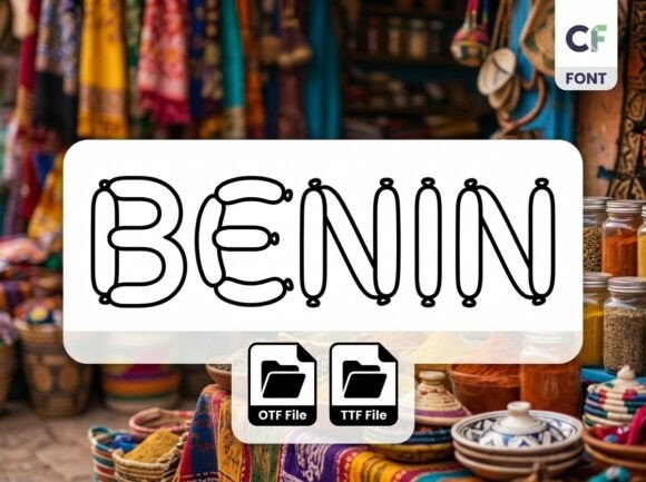 Benin: A Display Typeface That Makes Your Brand Taste Better