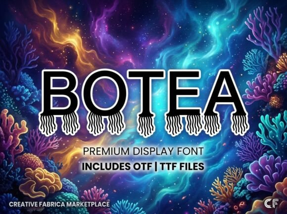 Botea: A Standout Display Font for Small Business Branding