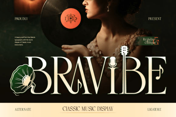 Bravibe: A Display Font That Breathes Warmth Into Editorial Design