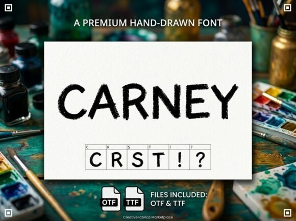 Carney: A Display Font That Earns Its Space