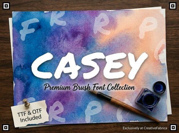Casey: A Bold Display Font for Digital Brand Impact