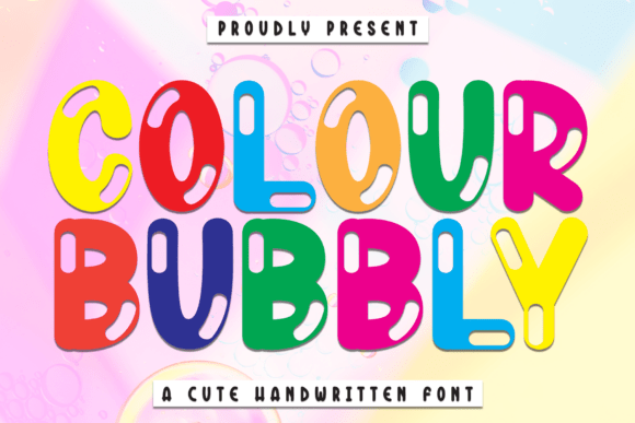 Colour Bubbly: A Joyful Display Font for Digital Brands