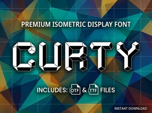 Curty: A Display Font That Makes Your Brand Feel Intentional