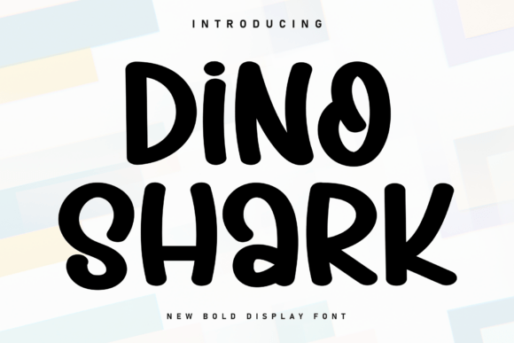 Dino Shark Handwritten Font for Small Business Branding