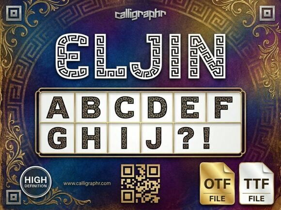 Eljin: A Bold Display Font That Commands Attention