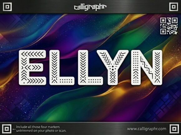 Ellyn: A Standout Display Font for Small Business Branding