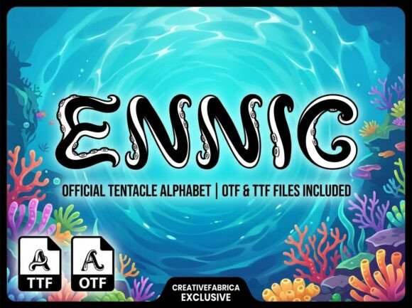 Ennic: A Display Font That Makes Your Brand Instantly Memorable
