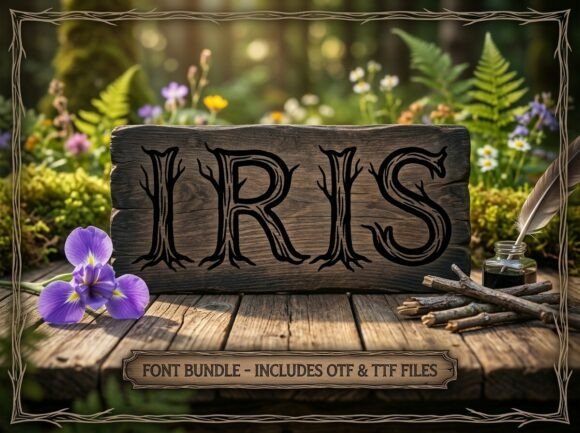 Iris: A Distinctive Display Font for Editorial Impact