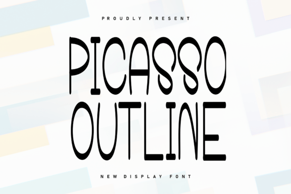 Picasso Outline: A Handwritten Display Font for Real Business Branding