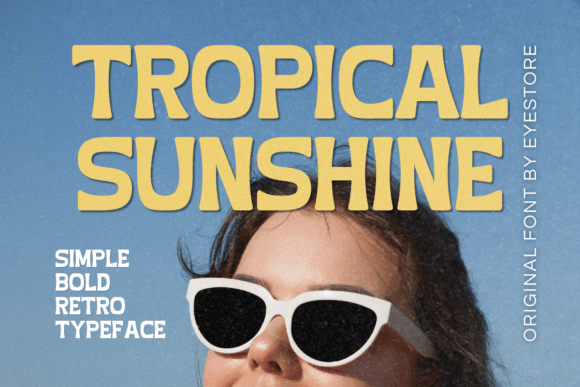 Tropical Sunshine Font: Brighten Your Brand Identity