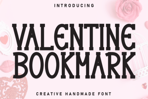 Valentine Bookmark: A Display Font That Feels Like a Handwritten Note