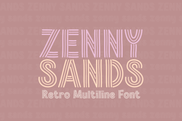 Zenny Sands: A Display Font for Editorial Energy and Calm